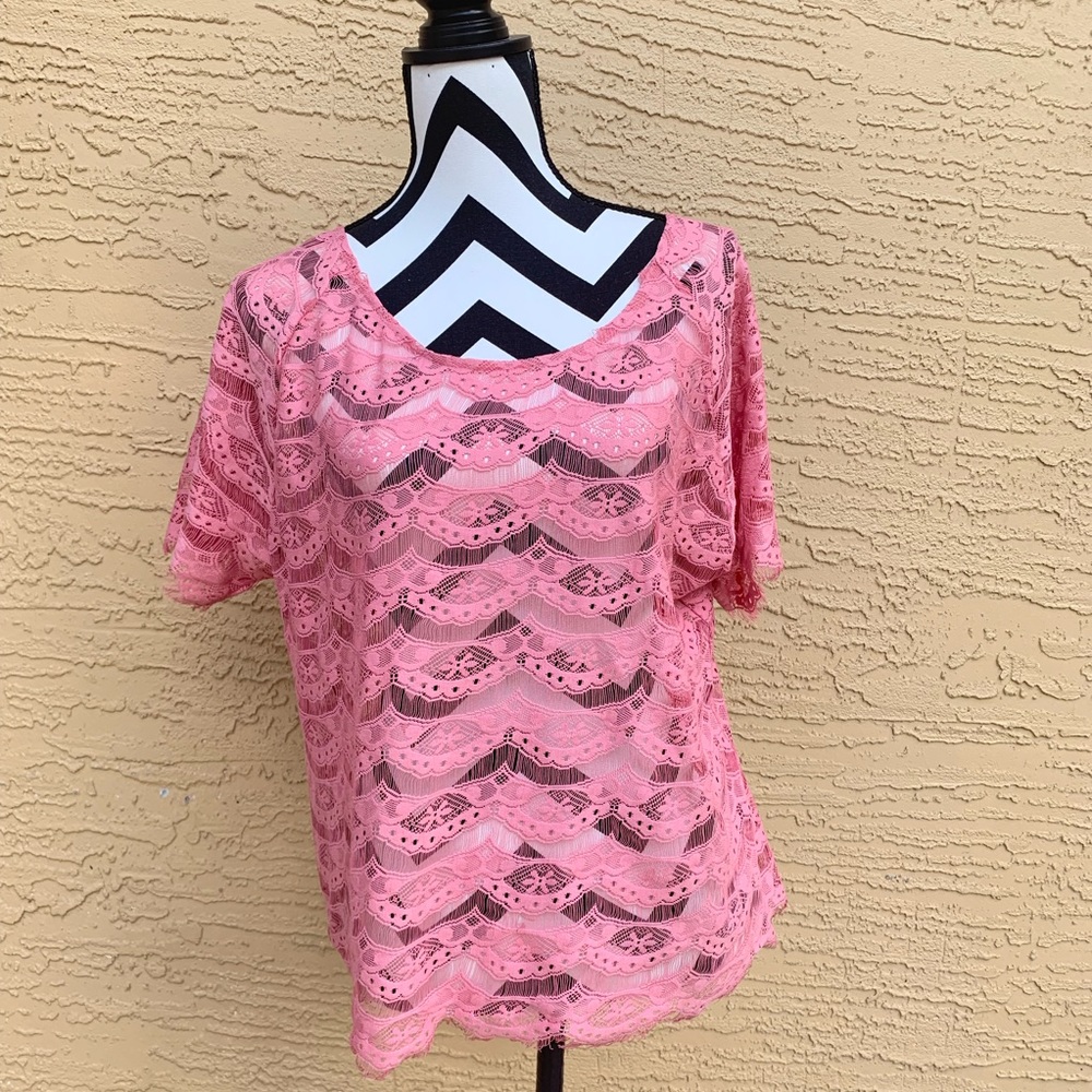 Cubus sheer top - medium